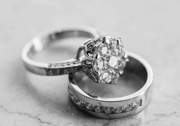white gold silver